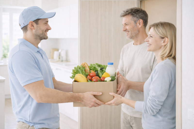 Экспресс-доставка продуктов — за 15–30 минут в ЖК «Томилино Парк»